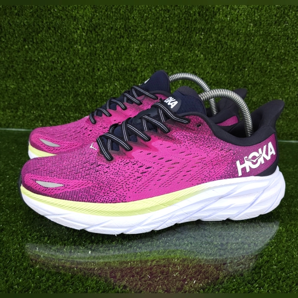 Hoka Women's Athletic Shoes - Pink and Black